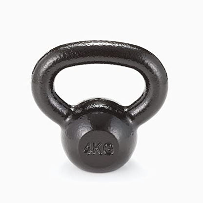 Amazon Basics - Cast Iron Kettlebell, 4 kg