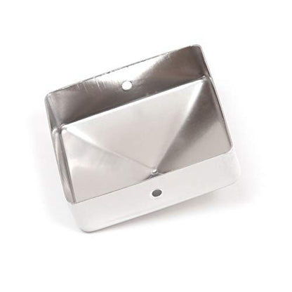 5 x Stainless Steel Pyramid Fence Post Cap 91 x 91 mm