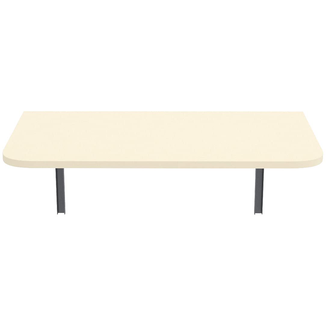 AKKE wall folding table with rounded edges. Folding table, dining table, wall table, kitchen table, desk, children's desk, bar table, computer table, foldable. | Universal table