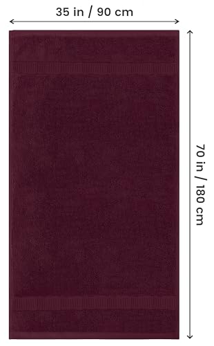 Utopia Towels luxurious jumbo bath towel, highly absorbent and fast drying, 600 gsm, 100% ring-spun cotton, ultra plush, quick drying, extra large, super soft, hotel quality.