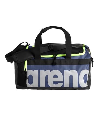 ARENA Unisex Adult Bag, Navy-Neon Yellow, One Size