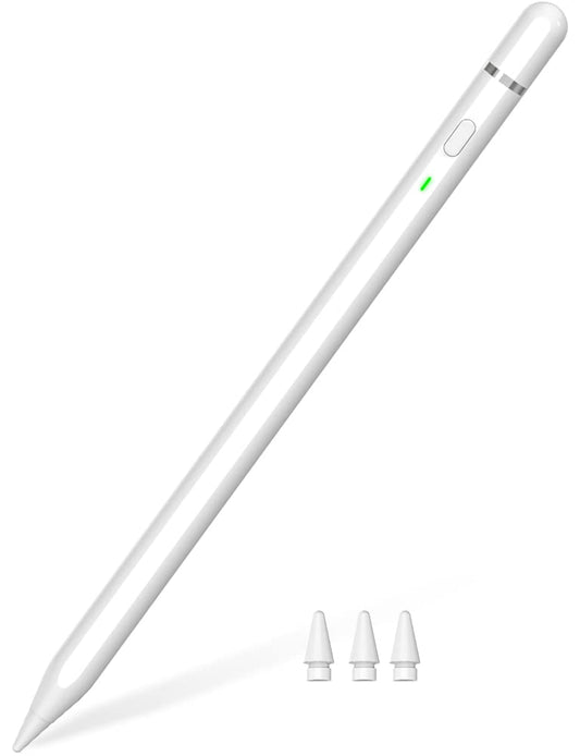 Pencil 1st generation for iPad (2018-2025): with USB-C fast charging capability & tilt sensitivity. Stylus for Nintendo DS. Compatible with iPad 6/7/8/9/10/11, Air 3/4/5/M2/M3, Mini 5~7, Pro 11"/12.9"/M4.