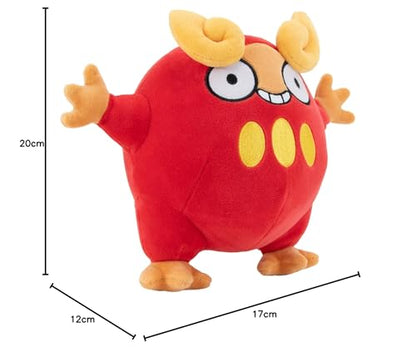 Pokémon PKW3086-20cm Plush - Lampent, official plush