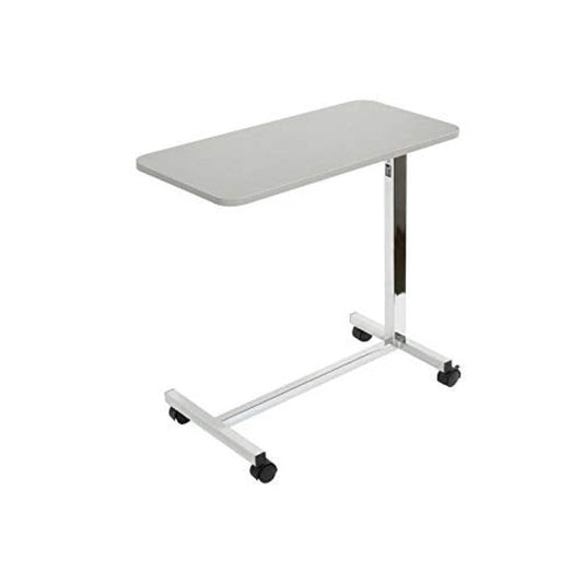 Teqler height adjustable bed table, side table for hospital and nursing beds.