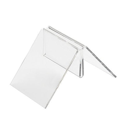 24 pieces menu card holders/advertising stands/acrylic stands 50mm wide