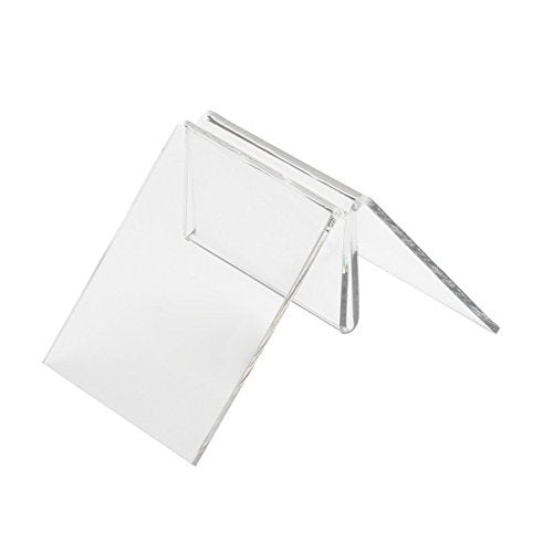 24 pieces menu card holders/advertising stands/acrylic stands 50mm wide