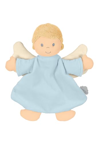 Star Money Cuddly Blanket Guardian Angel, Age: For boys from 1 month old, Size: 26 cm, Color: Blue