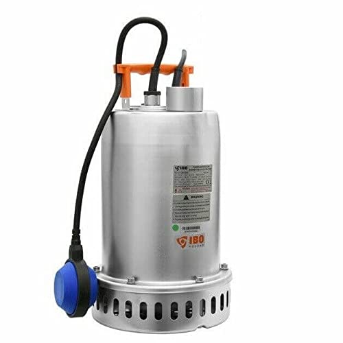 !! Professional !! Dirty water pump Submersible pump Pool pump Stainless steel 21000 L/h 18m delivery height
