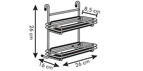 Tescoma Double Shelf MONTI 26 cm, ['Silver']