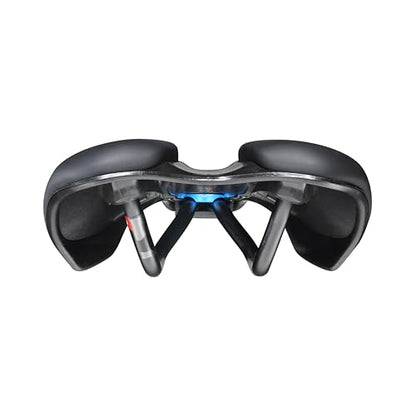 Selle Italia SLR Boost TM Superflow - Bicycle saddle with classic SLR design, comfortable gel road bike saddle and Superflow cutout, carbon fiber shell, 2.48L x 1.3W m
