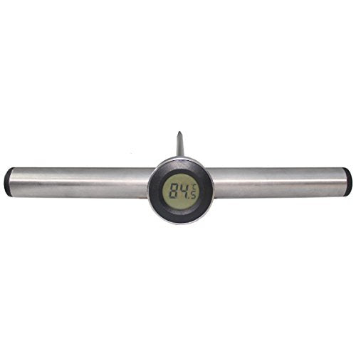 AGRETO Temperature probe, hay probe, 185 cm lance length, robust industrial thermometer, measuring range up to 110 °C, reliable temperature control, 5 years manufacturer's guarantee