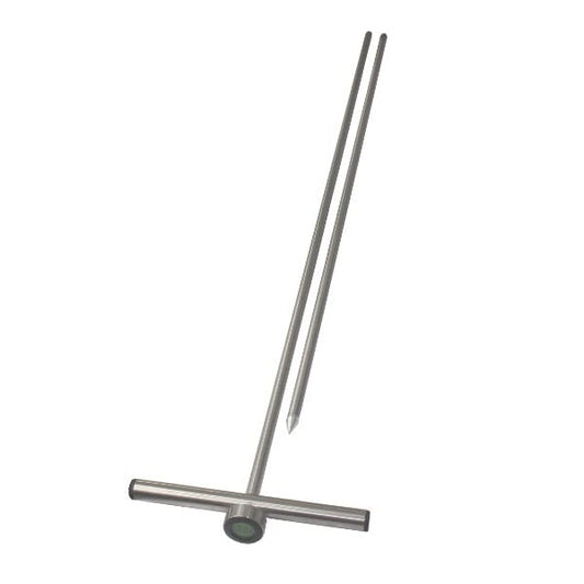 AGRETO Temperature probe, hay probe, 185 cm lance length, robust industrial thermometer, measuring range up to 110 °C, reliable temperature control, 5 years manufacturer's guarantee