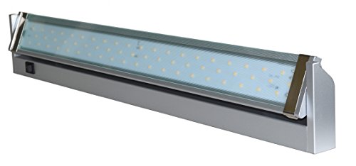 Rolux LED-LLH-310, 10W, 3000K~6500K, Surface Mounted/Under Cabinet Light, Aluminum, 10 watts, silver, 57.5 x 8.5 x 3.5 cm