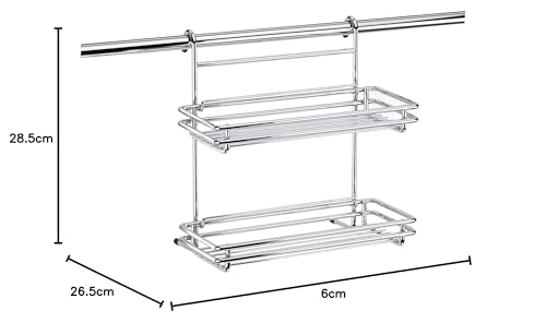 Tescoma Double Shelf MONTI 26 cm, ['Silver']