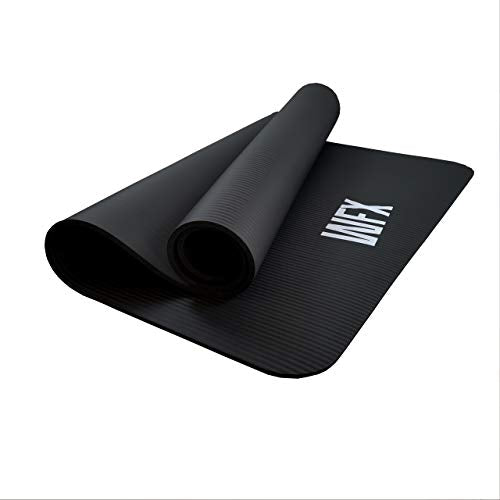 World Fitness - Fitness Mat Yoga Mat XXL "Ashanti" - 190 x 100 x 1 cm - non-slip & durable - Gym mat perfect for yoga, pilates, workout, outdoor, gym & home - Pink