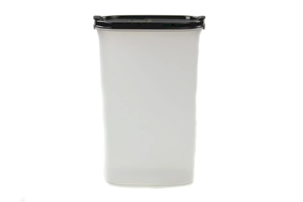 Tupperware Swiss 2.9 L black with pour spout storage modular container box.