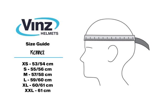 VINZ Kennet Full-Face Helmet with Sun Visor | Motorcycle Helmet Full-Face Moped Helmet ECE 22.05 | Full-Face Helmets for Men & Women | Available in Sizes XS-XXL - Nardo Grey