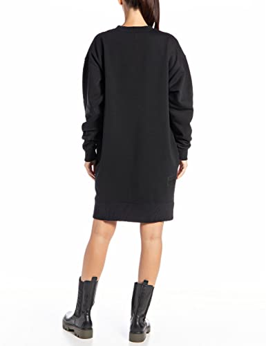 Replay Women's W9740b Casual Dress T-Shirt, 098 Black, XS