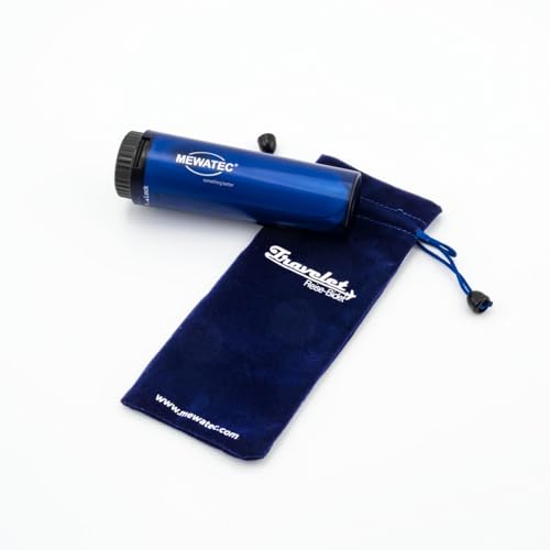 MEWATEC Travelet 2.0 in blue | NEW! | Travel bidet | Travel shower | Shower toilet | Li-ion battery | USB C charging cable