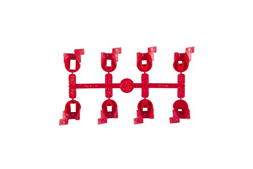 4 x Hunter PGJ-04 pop-up sprinklers - black, red - metal - irrigation sprinkler