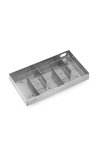KAISER COMPANY Cold Smoke Generator XL I Stainless Steel Smokehouse Accessory I 230 x 130 x 50 mm