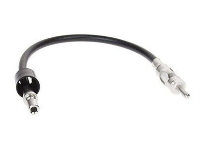 1 Din Radio installation kit including radio fascia, radio connection cable, and antenna adapter for Toyota Yaris Verso P1 1999-2003.
