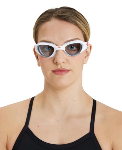 ARENA The One unisex adult swim goggles with large lenses, anti-fog and UV protection, self-adjusting nose bridge, orbit-proof seals.