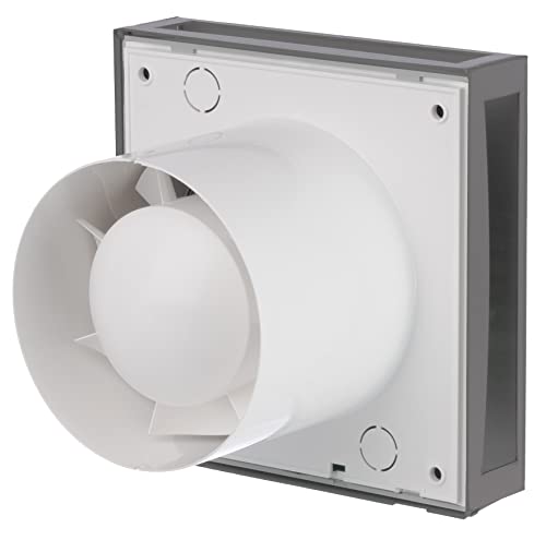 LIRAST Ø 100mm stainless steel bathroom fan, ventilator for efficient ventilation in bathroom kitchen toilet.