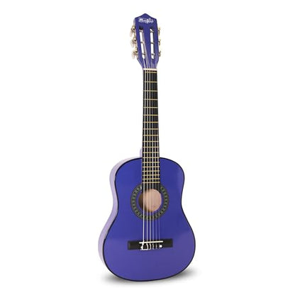 Music Alley MA-52 Classical Acoustic Guitar for kids and juniors in blue color.