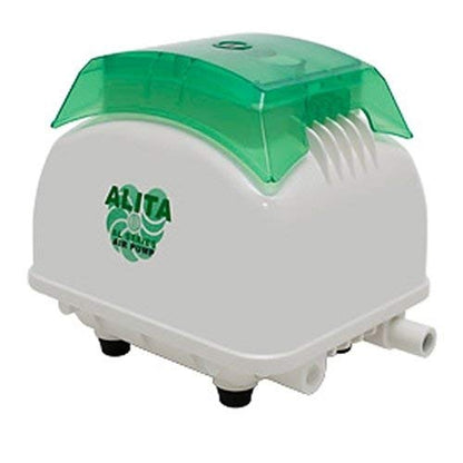 Alita air pump High-Blow AL-100, 110l/min at 1.5 meters, 18mm outlet, 115 watts.