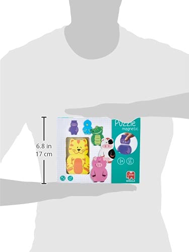 Goula magnetic wooden animal puzzle