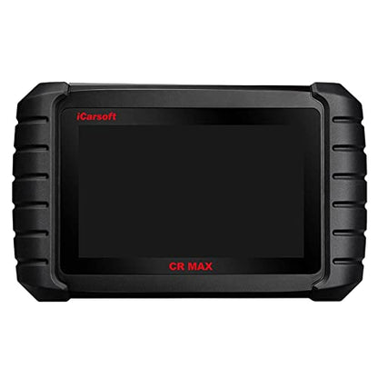 iCarsoft CR MAX Professional Multibrand Vehicle Diagnostic Tool for troubleshooting, reading, and clearing all fault codes of systems such as Engine, Transmission, ABS, and Airbag, Black