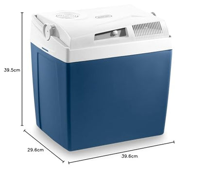Mobicool ME24 Cooler, 23 liters, thermo-electric, 12V and 230V for car, truck, RV, boat, and outlet.