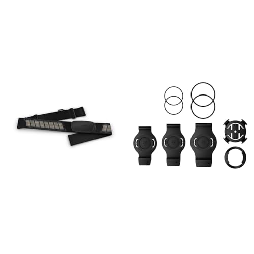 Garmin HRM-DUAL - chest strap for recording heart rate data & QuickFit bike mount for Garmin Fenix-/epix series, Enduro.