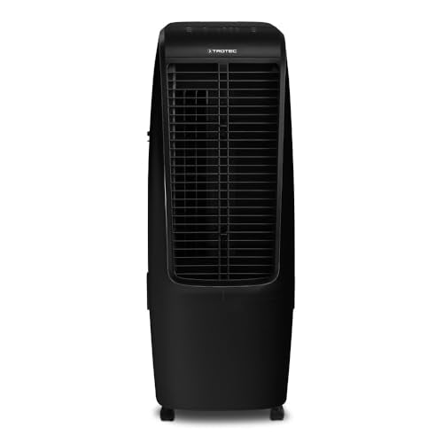 TROTEC Air Cooler with Water Cooling PAE 51 B - Portable 4-in-1 Air Cooler: air cooling, ventilation, air freshening, and air purification, 4 fan speeds, 20 l tank, room size up to 60m² / 150m³.