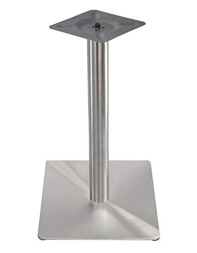 ONPIRA table base single stainless steel square 45x45 cm base table foot bistro table bistro gastro table