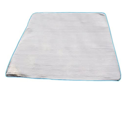 Aluminum foil insulation mat foam mats 300x300 cm insulation blanket foldable tent mat floor mat thermal mat sleeping mat for camping mat made of aluminum foil and foam