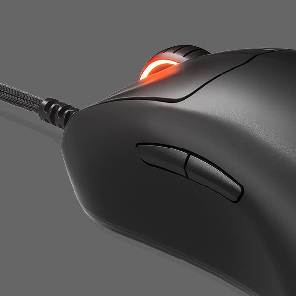 SteelSeries Prime - High-performance gaming mouse for esports - TrueMove Pro Optical Sensor with 18,000 CPI - Magnetic-optical switches