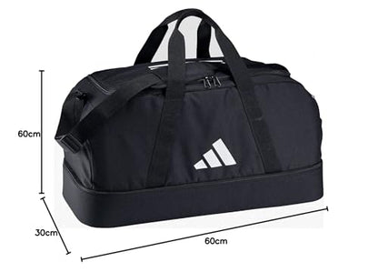 adidas Unisex Tiro League Duffel Bag, Schwarz/Weiß, M