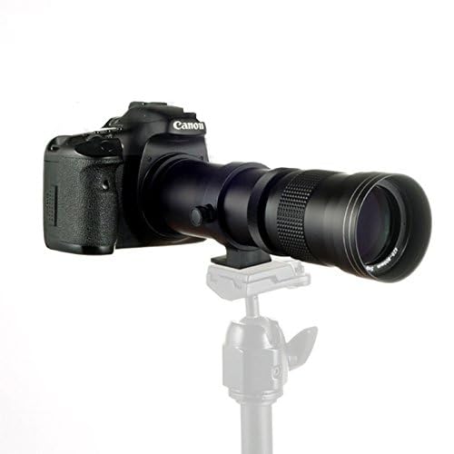 JINTU 420-1600mm telephoto lens, EF lens for Canon DSLR, Manual MF zoom lens for Canon 4000D 2000D 1500D 1300D 1200D 850D 800D 750D 600D 500D 250D 90D 5D, 6D, 7D, 40D, 50D, 60D, 100D, 300D