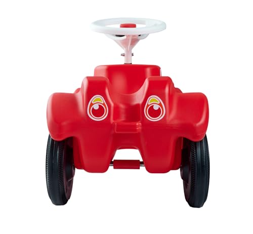 BIG-Bobby-Car Classic - children's vehicle for boys and girls, classic slide car can hold up to 50 kg, for children aged 1 year and older, red