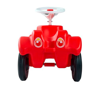 BIG-Bobby-Car Classic - children's vehicle for boys and girls, classic slide car can hold up to 50 kg, for children aged 1 year and older, red