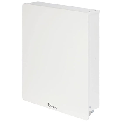Badabulle wall-mounted changing table Splash - includes shelf for changing accessories & changing mat.