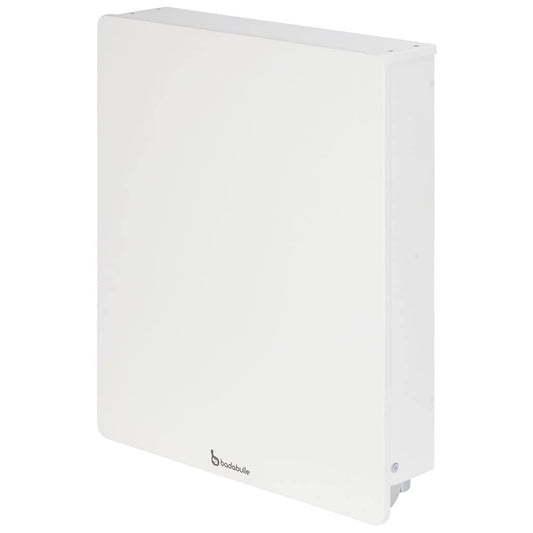 Badabulle wall-mounted changing table Splash - includes shelf for changing accessories & changing mat.