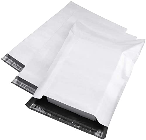 100 pieces of plastic shipping bags 305x380mm, self-adhesive and opaque, plastic shipping bags for clothing and textiles (XL)