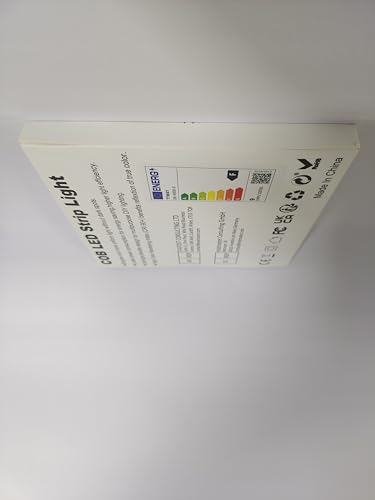 TTWAY COB LED Strip 10M, 2700K Warm White LED Strip Lights with 384LEDs/M, CRI 93+, DC24V, 8mm Cob Connector, Uniform Light, LED Strip for Bedroom Decoration (Power Supply Not Included)