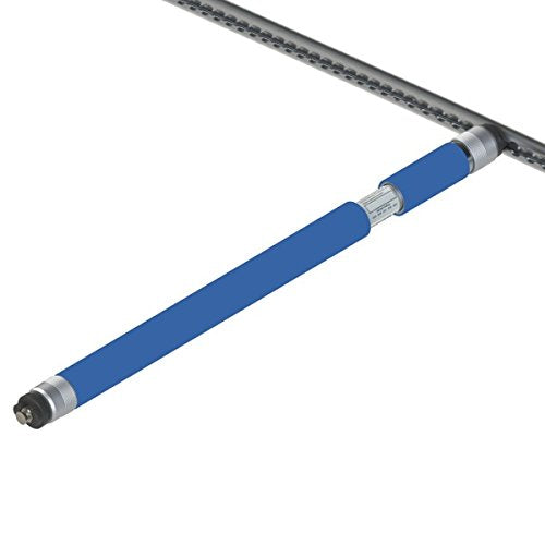 Airline beam - barrier for airline rails 1500-2200 mm - coating blue