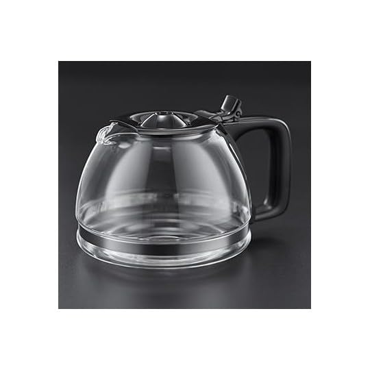 Russell Hobbs coffee maker with digital timer, shower head for optimal extraction & aroma. Textures+ (1 to 12 cups, 1.25l glass carafe, keep-warm plate, drip-stop) Filter coffee machine 22620-56.