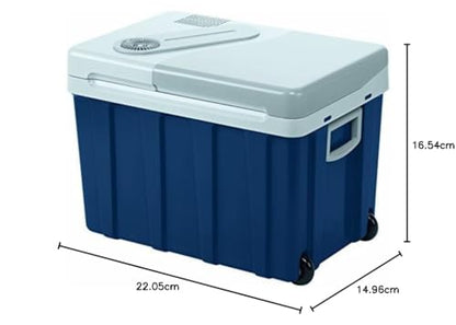 Mobicool W40 Cooler with Wheels | Electric | 39 L | 12V, 24V, 230V | for Car, Truck, Boat, RV, and Outlet [Energy Class F]