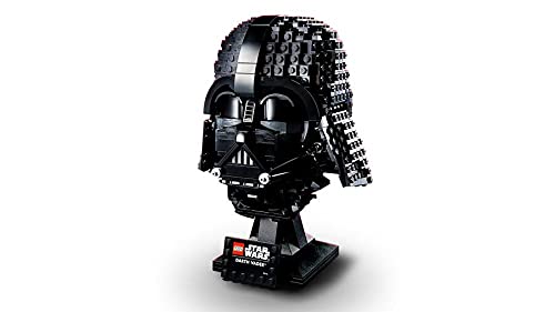 LEGO Star Wars Darth Vader Helmet, building set for adults, gift idea for men, women, him or her, collectible model for building and displaying 75304